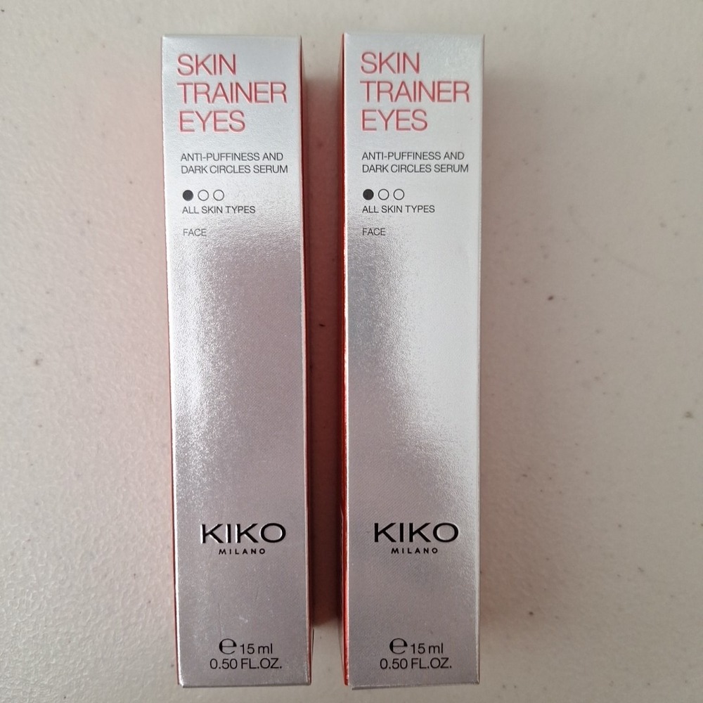 KIKO Milano Skin Trainer, Dark Circle EYE SERUM Anti-Puffiness MADE IN ITALY (2)